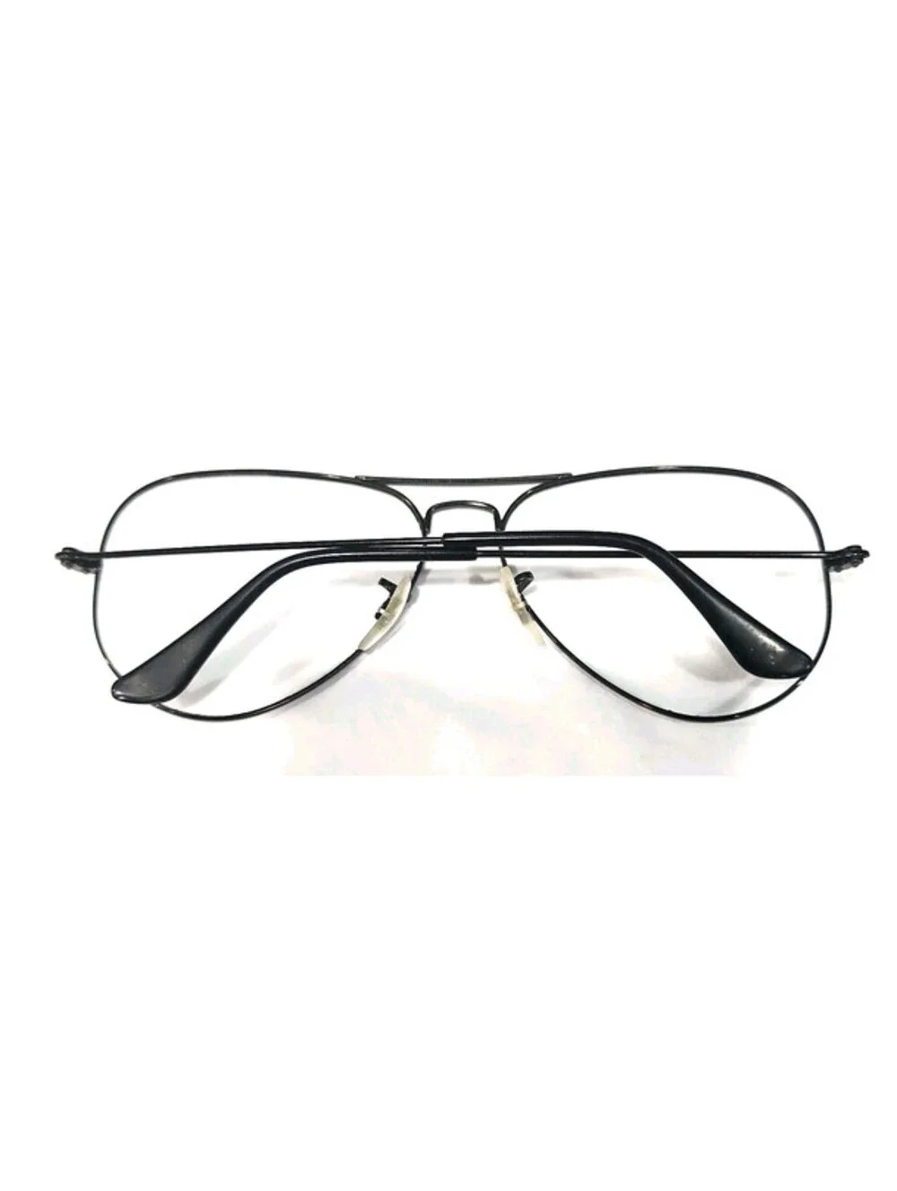 Ray Ban RB3025 L2823 No Lenses Aviator Black Sunglasses Frame 58-14 135 Italy